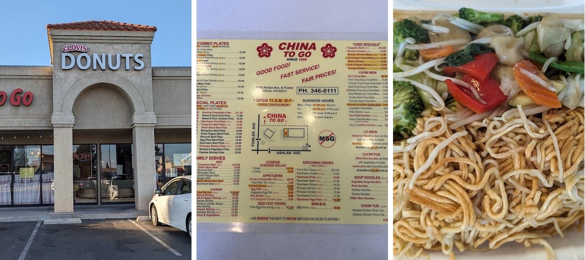 China To Go Menu
